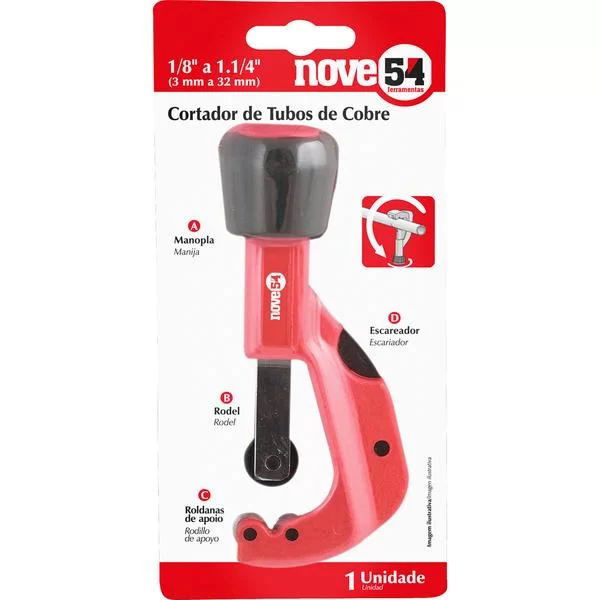 Cortador De Tubos De Cobre 954 1/8 Pol. A 1.1/4 Pol. 954